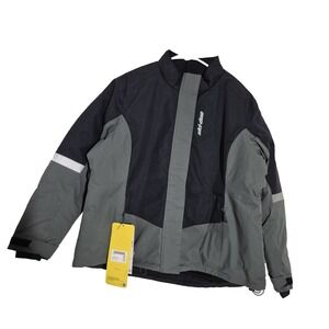 Ski-doo Jacket Womens 2XL Black Gray Vasa EXO FLoat Elinq Tech Waterproof NEW